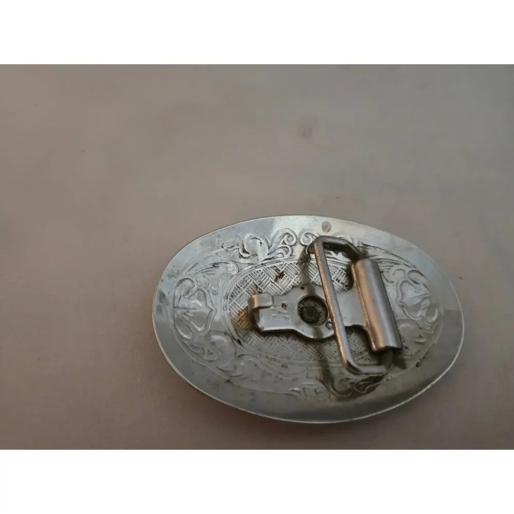Vintage Cowboy Boots Belt Buckle Country Western Cowboy Made in USA 3.25